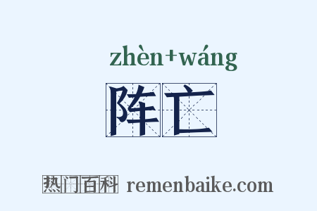 阵亡是什么意思的图片